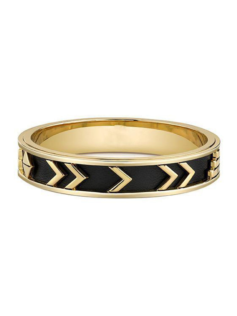 Women wearing a bracelet rental from House of Harlow 1960 called Aztec Bangle