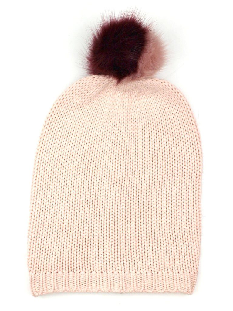 Women wearing a hat rental from Michael Stars called Give Me Some Cashmere Beanie